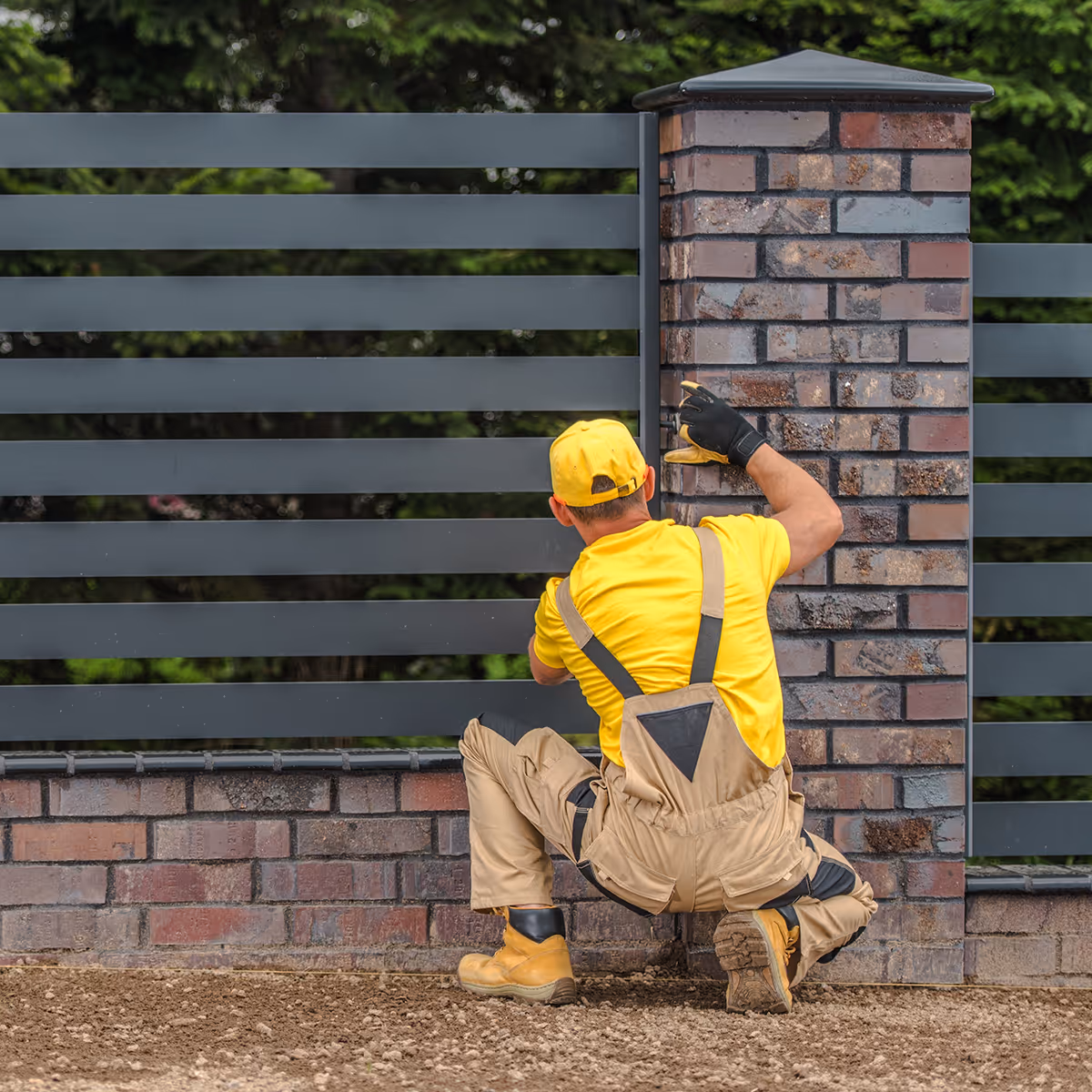 Custom fence design and installation by Mills Fence in Tulsa Oklahoma